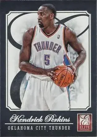 2012-13 Panini Elite #91 - Kendrick Perkins - Oklahoma City Thunder