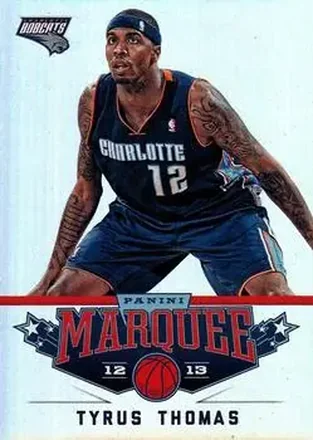 2012-13 Panini Marquee #40 - Tyrus Thomas - Charlotte Bobcats