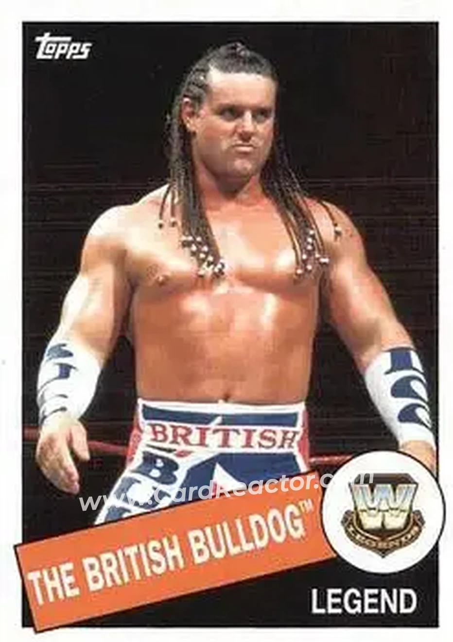 2015 Topps WWE Heritage #7 - Davey Boy Smith