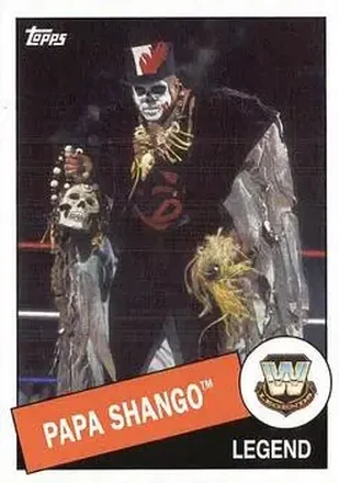 2015 Topps WWE Heritage #21 - Kama Mustafa