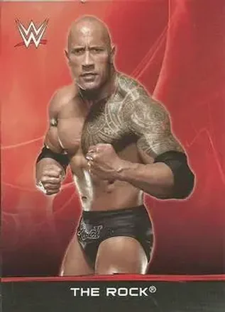 2015 Topps WWE Ringside Relic Dog Tags Inserts #19 - The Rock