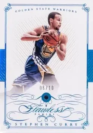 2014-15 Panini Flawless - Sapphire #47 - Stephen Curry - Golden State Warriors