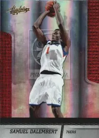 2009-10 Panini - Absolute Memorabilia #4 - Samuel Dalembert - Philadelphia 76ers