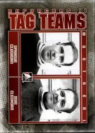 2013-14 In The Game Enforcers feature card