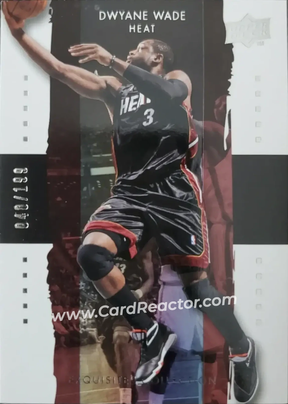 2009-10 Upper Deck Exquisite Collection #4 - Dwyane Wade - Miami Heat
