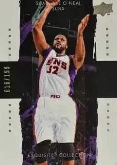 2009-10 Upper Deck Exquisite Collection #12 - Shaquille O'Neal - Phoenix Suns