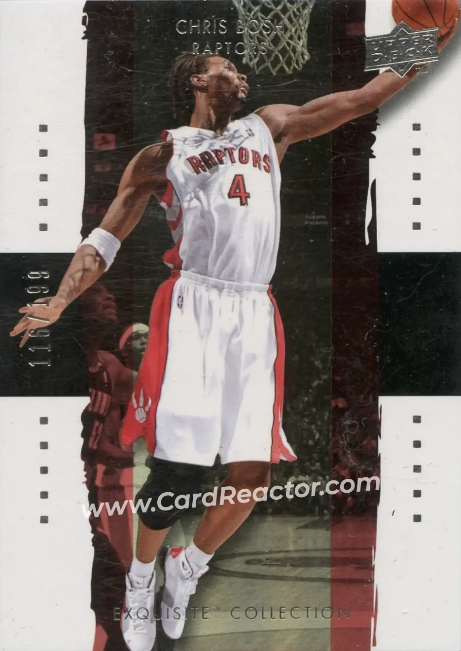 2009-10 Upper Deck Exquisite Collection #16 - Chris Bosh - Toronto Raptors