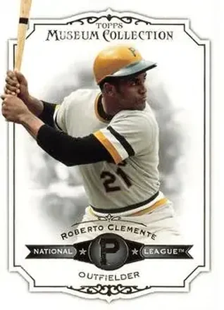 2012 Topps Museum Collection #27 - Bob Clemente - Pittsburgh Pirates