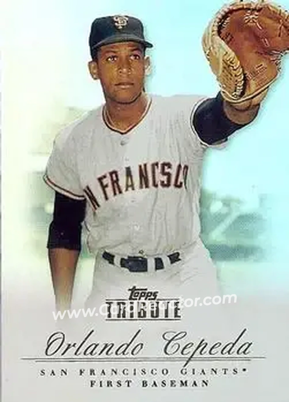 2012 Topps Tribute #20 - Orlando Cepeda - San Francisco Giants