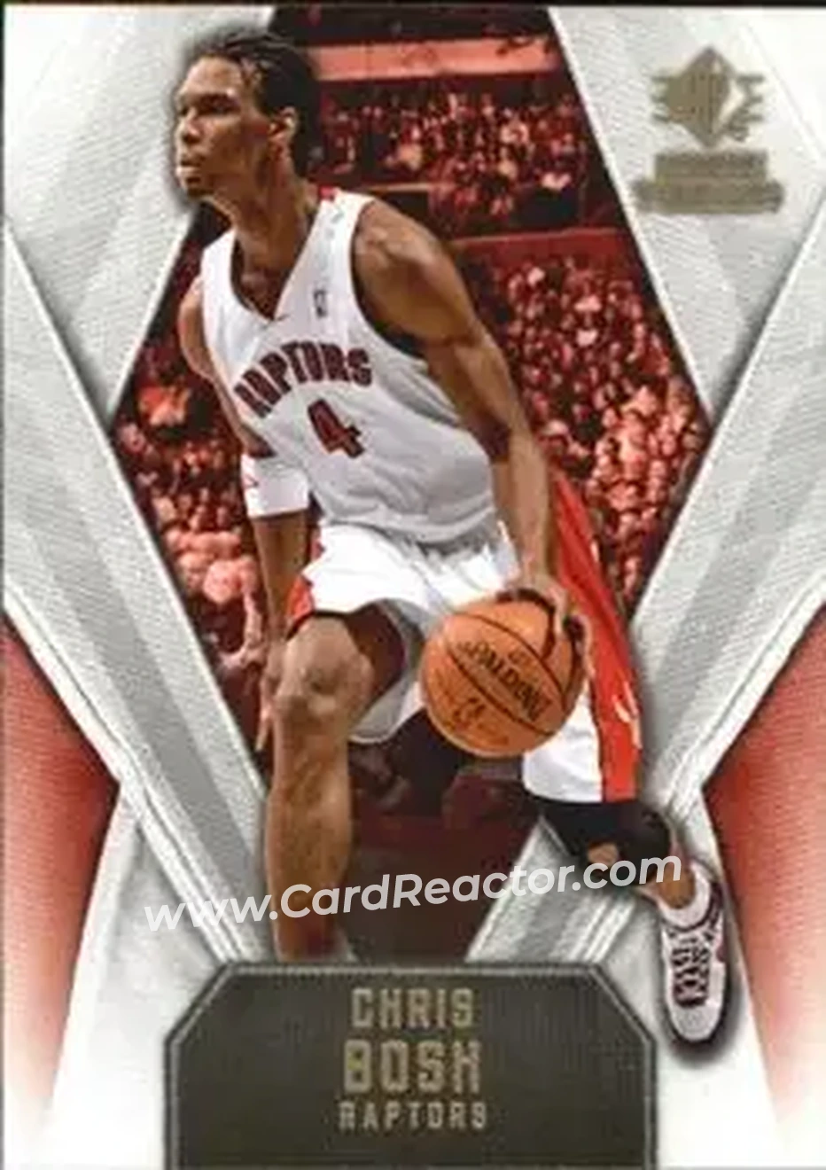 2008-09 SP Rookie Threads #6 - Chris Bosh - Toronto Raptors