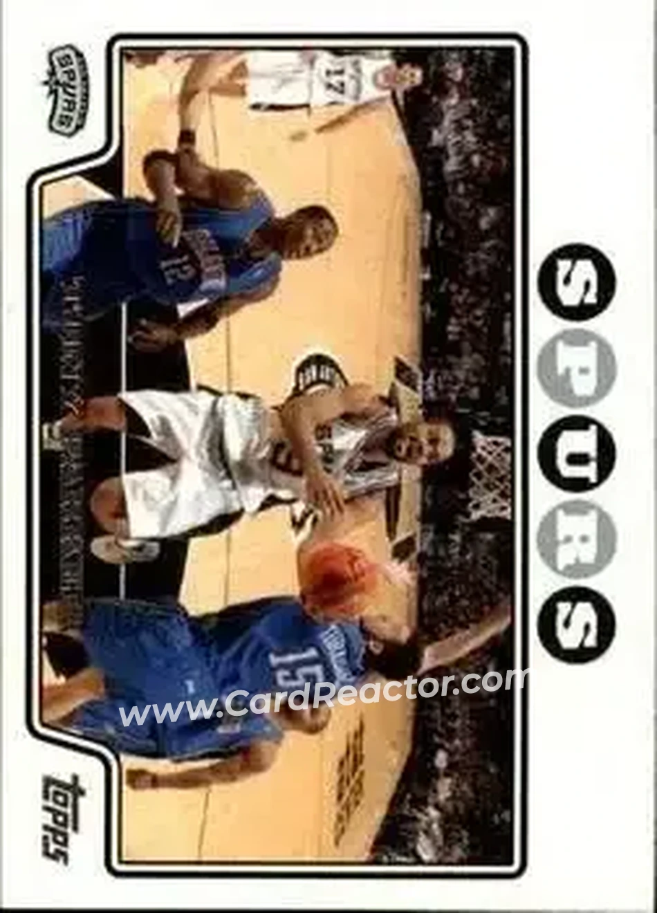 2008-09 Topps #9 - Tony Parker - San Antonio Spurs