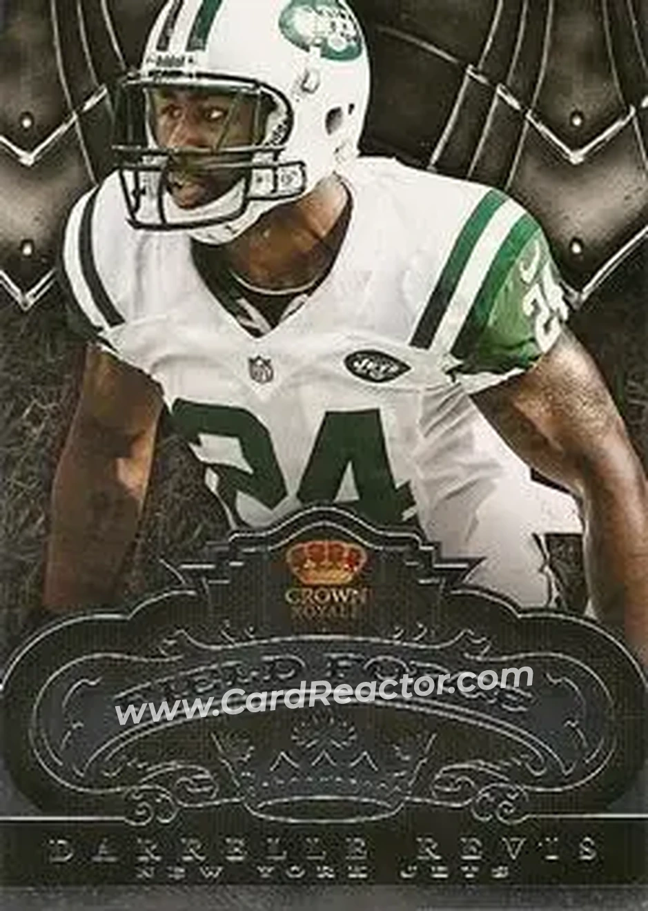 2012 Panini Crown Royale - Field Force #10 - Darrelle Revis - New York Jets - Front