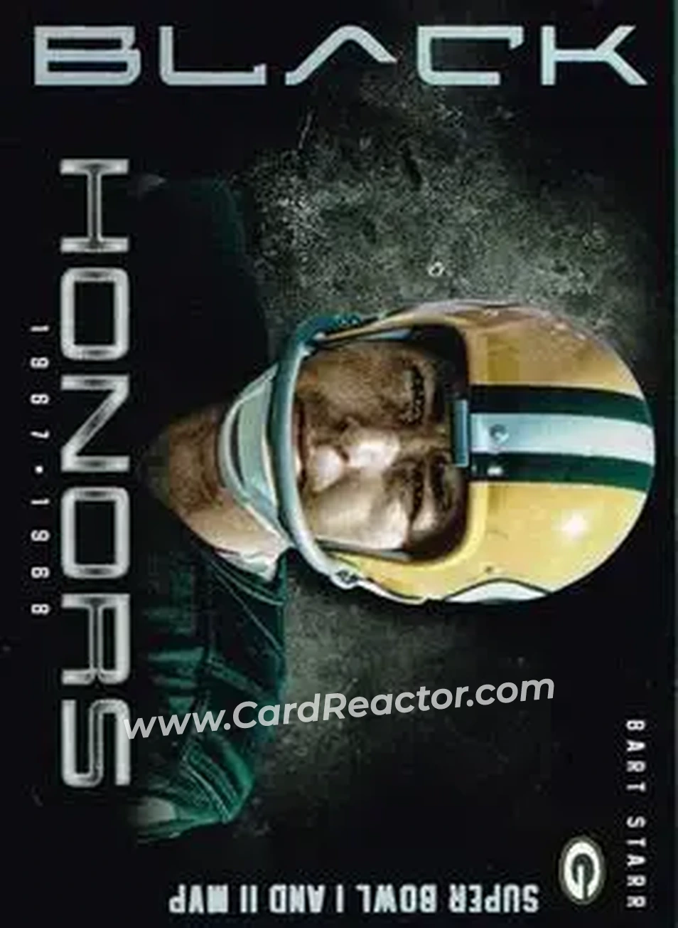 2012 Panini Black - Honors #12 - Bart Starr - Green Bay Packers