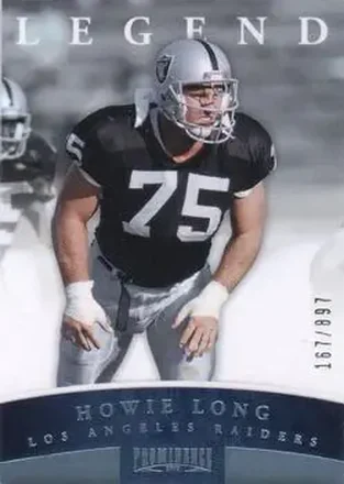 2012 Panini Prominence #117 - Howie Long - Los Angeles Raiders
