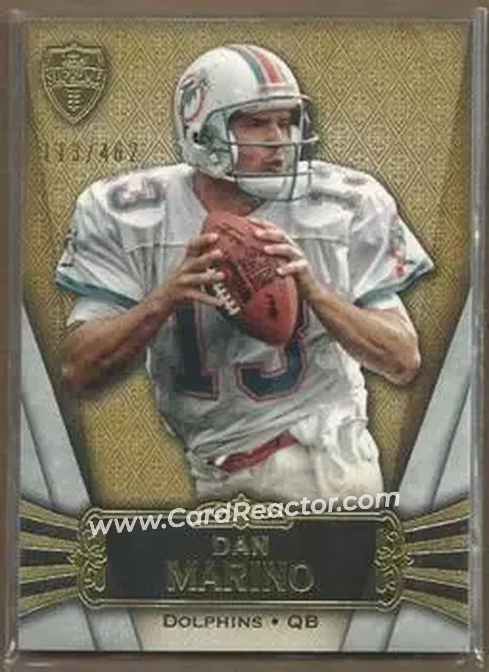 2012 Topps Supreme #47 - Dan Marino - Miami Dolphins
