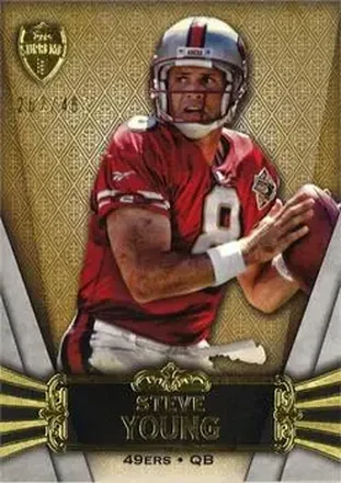 2012 Topps Supreme #79 - Steve Young - San Francisco 49ers
