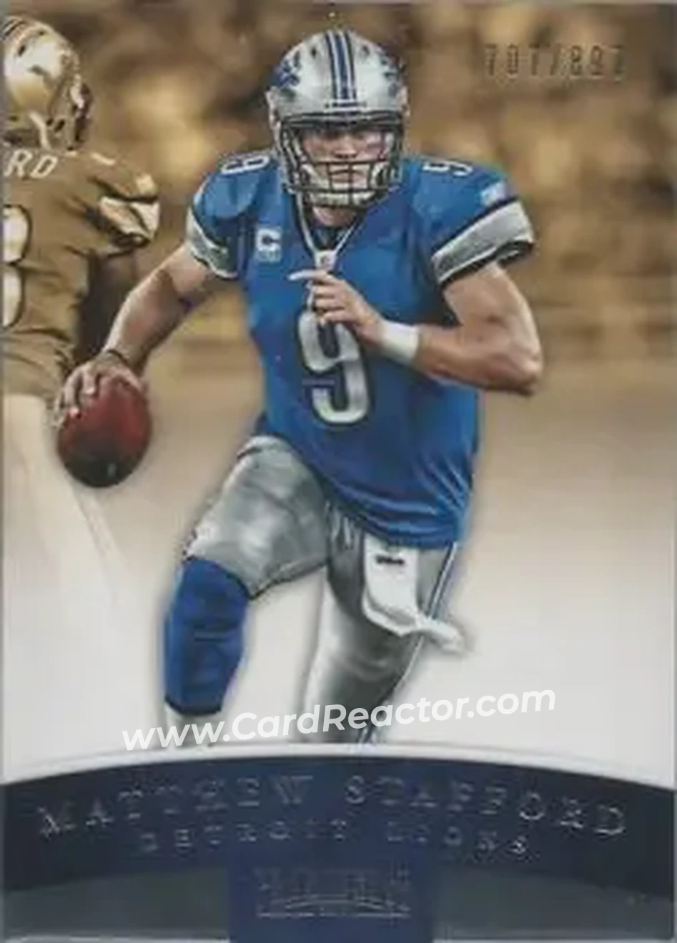 2012 Panini Prominence - Silver #32 - Matthew Stafford - Detroit Lions - Front 2012 Panini Prominence - Silver #32 - Matthew Stafford - Detroit Lions - Front