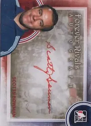 2012-13 In The Game Forever Rivals - Autographs #A-SB - Scotty Bowman - Montreal Canadiens