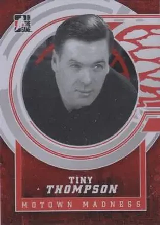 2012-13 In The Game Motown Madness #136 - Tiny Thompson - Detroit Red Wings