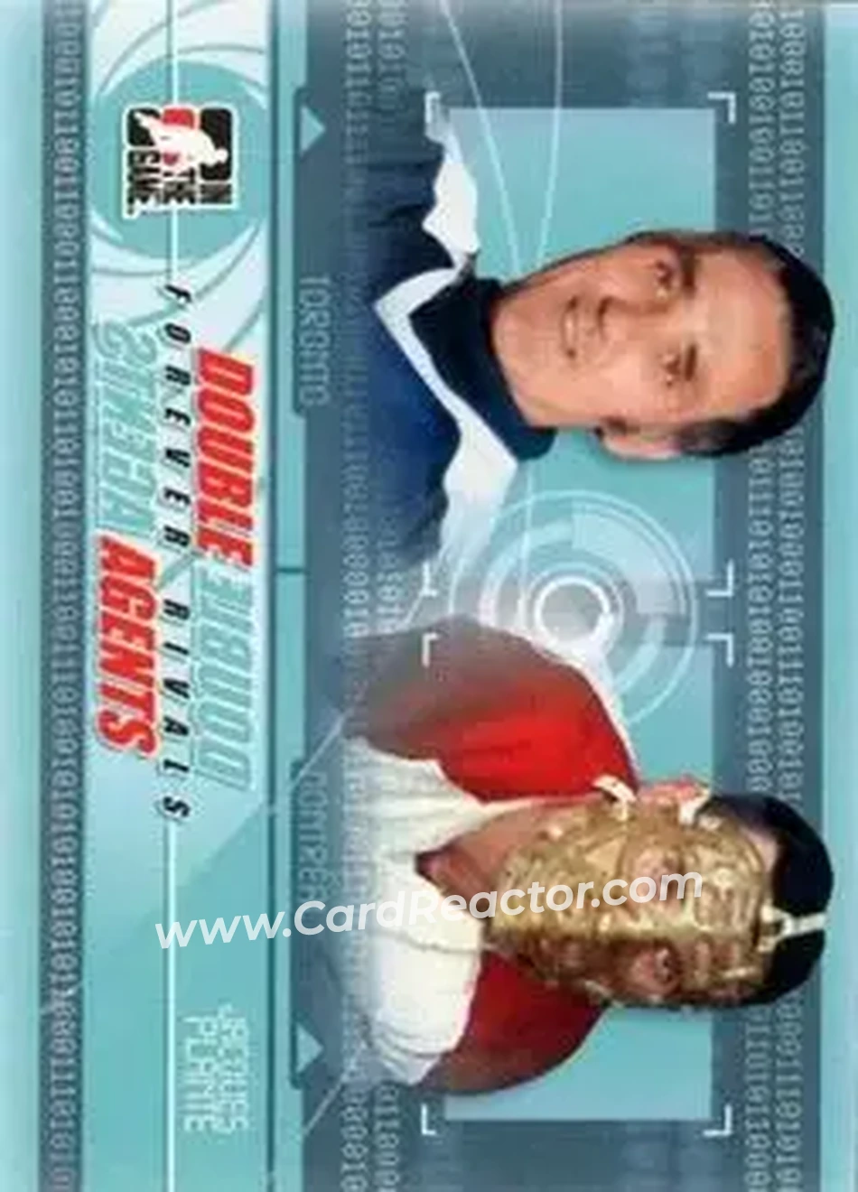 2012-13 In The Game Forever Rivals - Double Agents #DAG-06 - Jacques Plante - Front