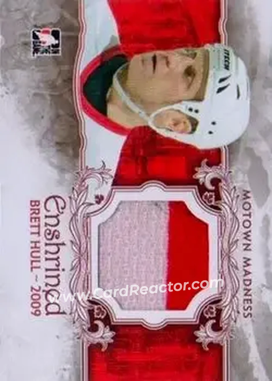 2012-13 In The Game Motown Madness - Enshrined Memorabilia #E-04 - Brett Hull - Detroit Red Wings - Front 2012-13 In The Game Motown Madness - Enshrined Memorabilia #E-04 - Brett Hull - Detroit Red Wings - Front