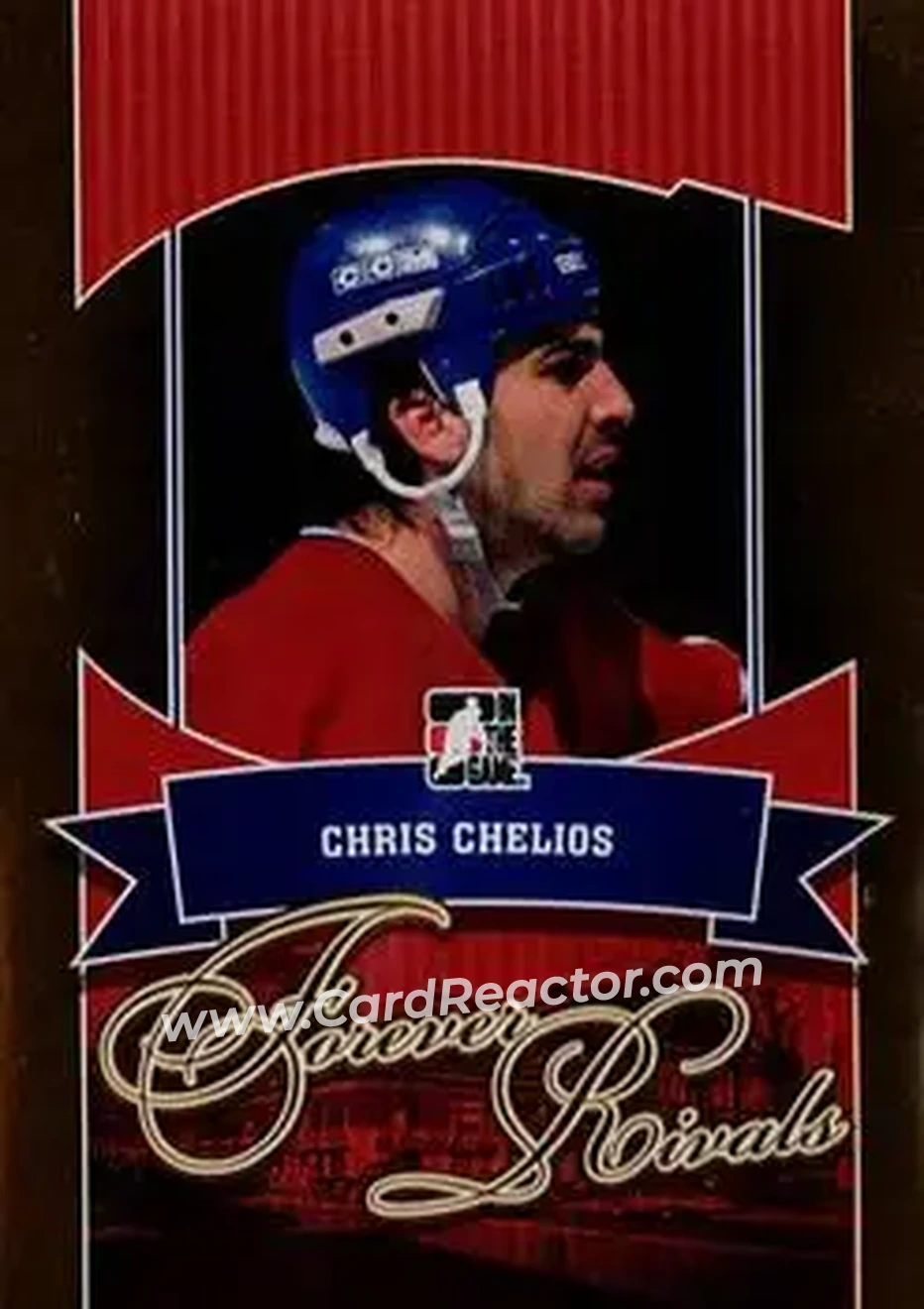 2012-13 In The Game Forever Rivals - Gold #36 - Chris Chelios - Montreal Canadiens - Front