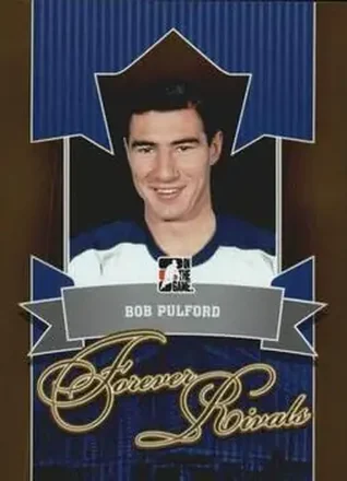 2012-13 In The Game Forever Rivals - Gold #66 - Bob Pulford - Toronto Maple Leafs
