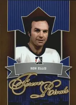 2012-13 In The Game Forever Rivals - Gold #82 - Ron Ellis - Toronto Maple Leafs