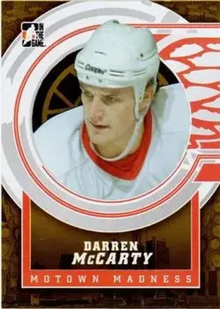2012-13 In The Game Motown Madness - Gold #97 - Darren McCarty - Detroit Red Wings