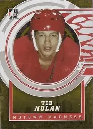 2012-13 In The Game Motown Madness - Gold #105 - Ted Nolan - Detroit Red Wings