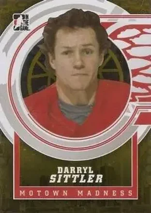 2012-13 In The Game Motown Madness - Gold #127 - Darryl Sittler - Detroit Red Wings