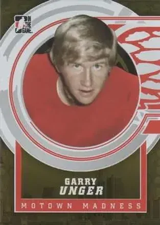 2012-13 In The Game Motown Madness - Gold #138 - Garry Unger - Detroit Red Wings