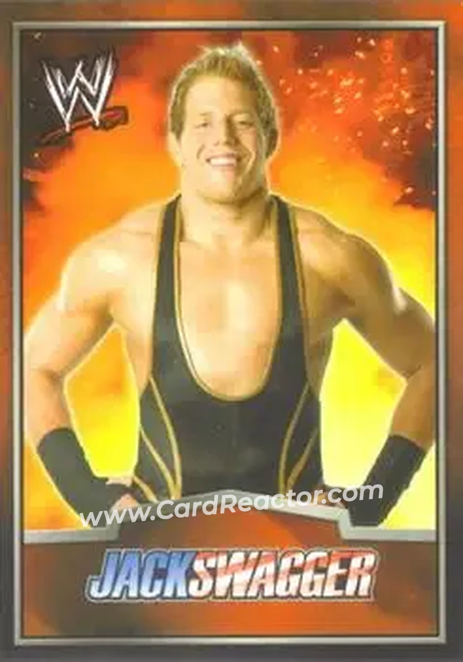 2012 Topps WWE Ringside Relic Dog Tags Inserts #6 - Jake Hager