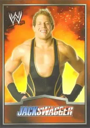 2012 Topps WWE Ringside Relic Dog Tags Inserts #6 - Jake Hager