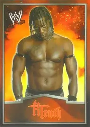 2012 Topps WWE Ringside Relic Dog Tags Inserts #7 - R-Truth