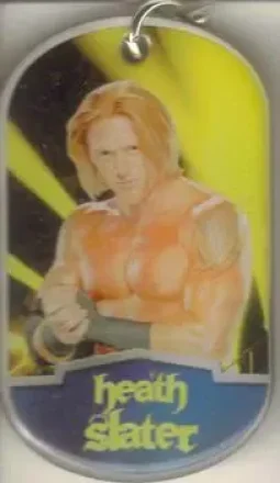 2012 Topps WWE Ringside Relic Dog Tags Inserts - Dog Tags #8 - Heath