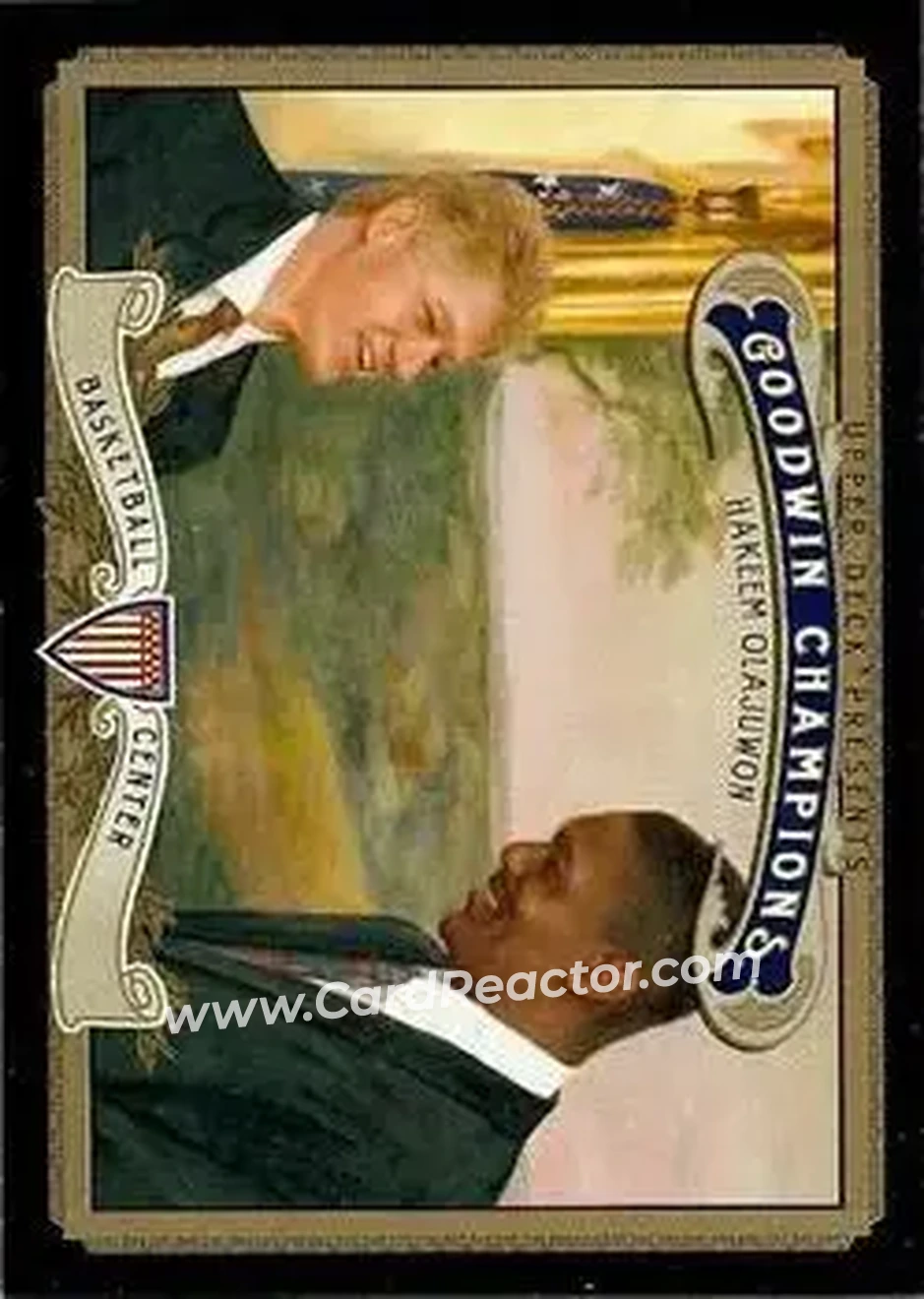 2012 Upper Deck Goodwin Champions #4b - Hakeem Olajuwon