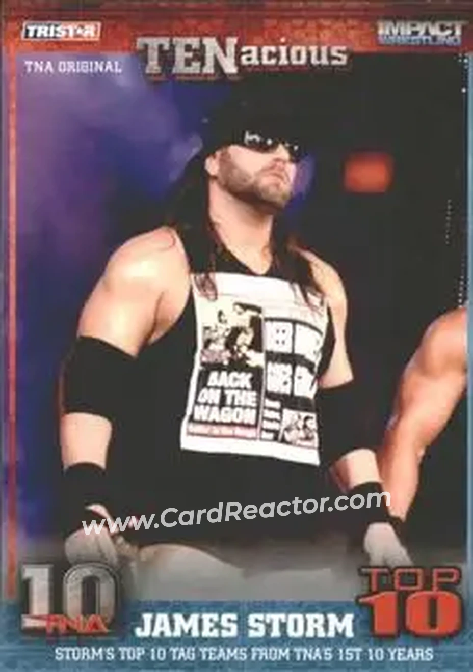 2012 TriStar Impact TNA TENacious #3 - James Storm