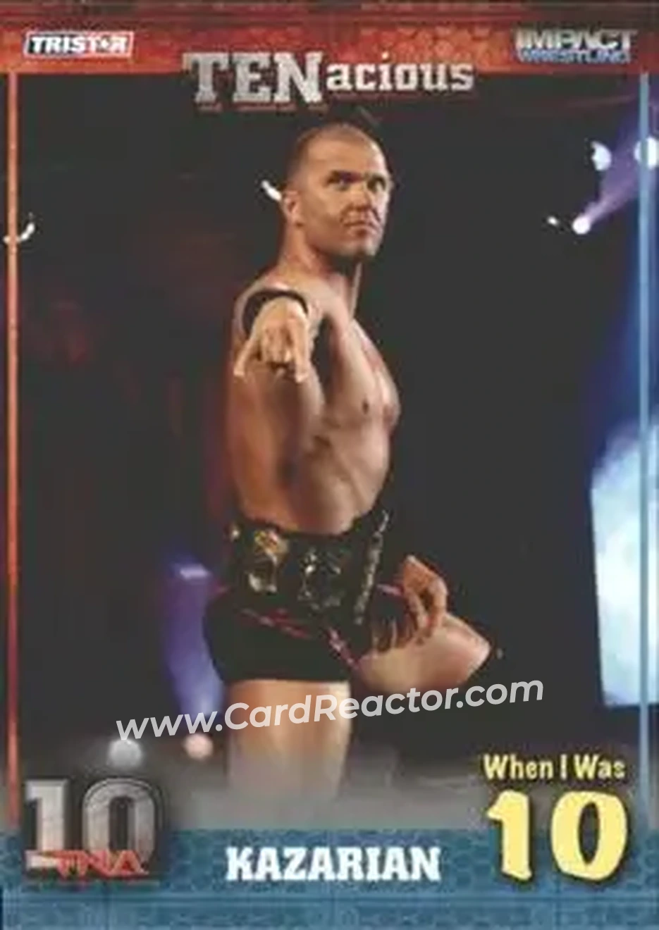 2012 TriStar Impact TNA TENacious #17 - Frankie Kazarian