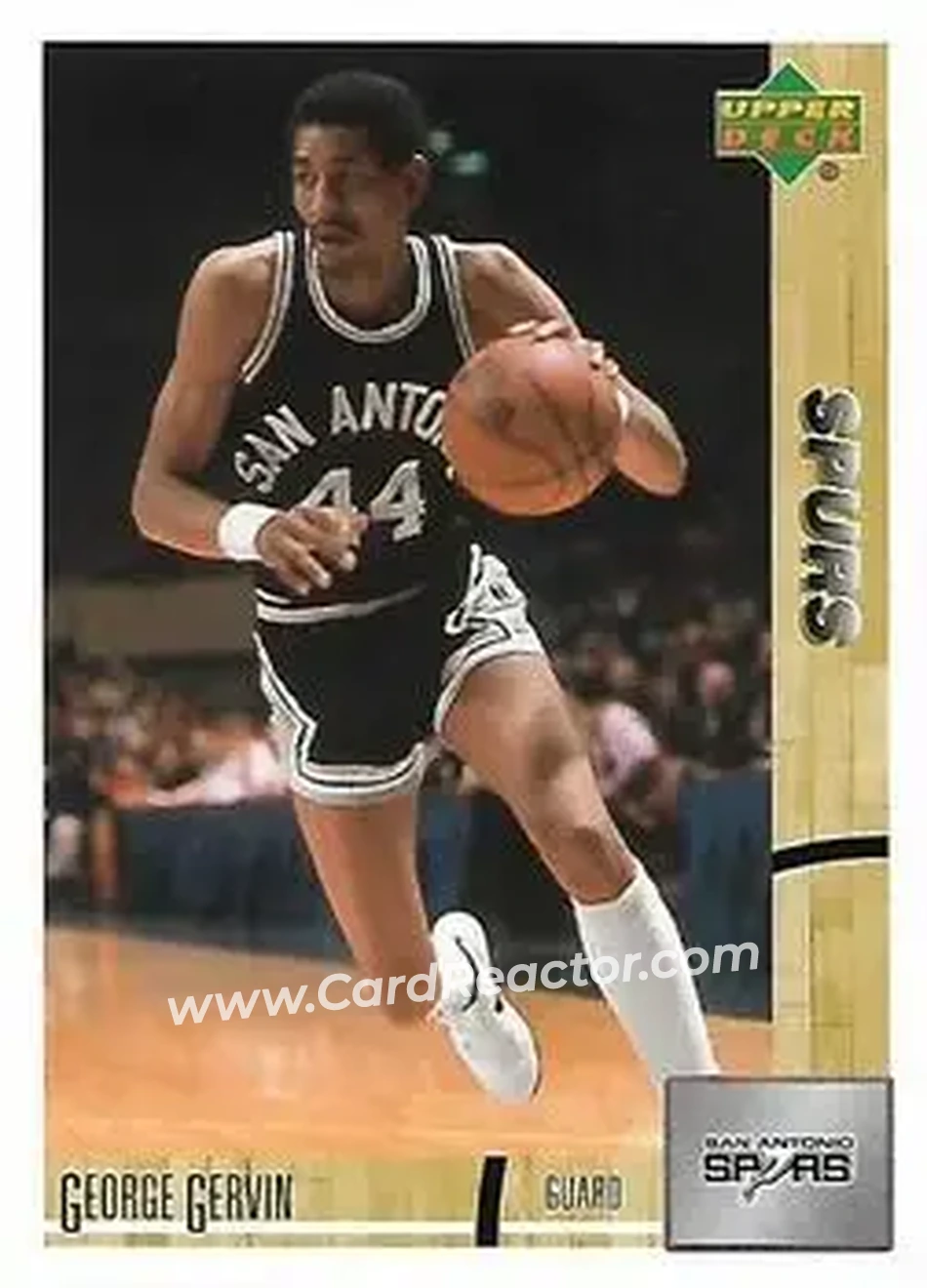 2008-09 Upper Deck Lineage #6 - George Gervin - San Antonio Spurs
