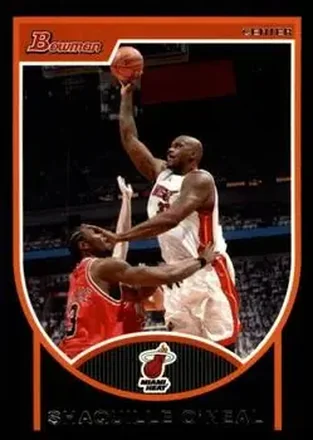2007-08 Bowman #32 - Shaquille O'Neal - Miami Heat