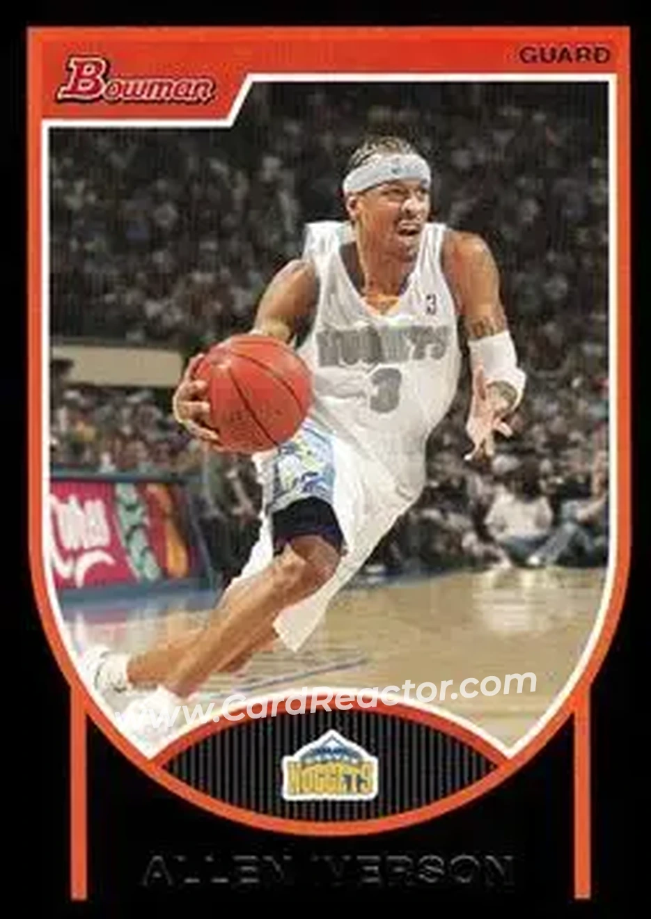 2007-08 Bowman #33 - Allen Iverson - Denver Nuggets
