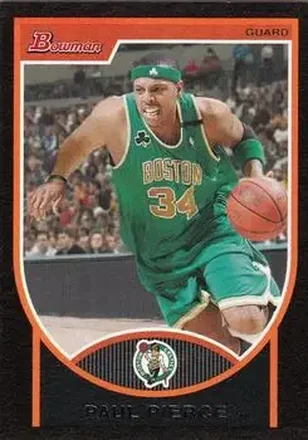 2007-08 Bowman #34 - Paul Pierce - Boston Celtics