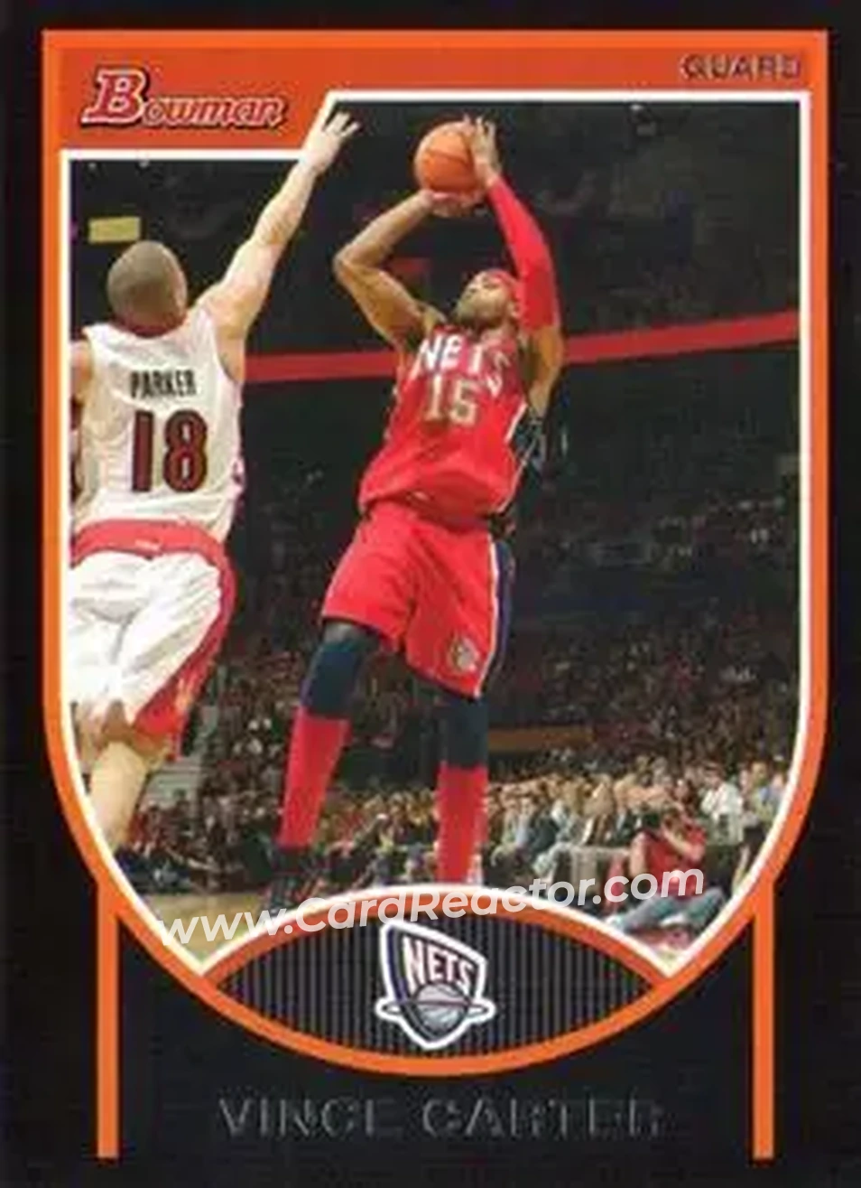 2007-08 Bowman #40 - Vince Carter - New Jersey Nets