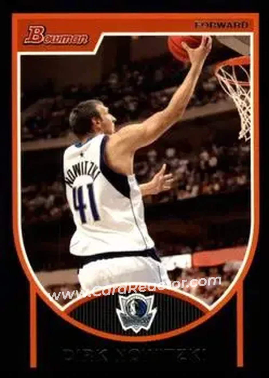 2007-08 Bowman #41 - Dirk Nowitzki - Dallas Mavericks