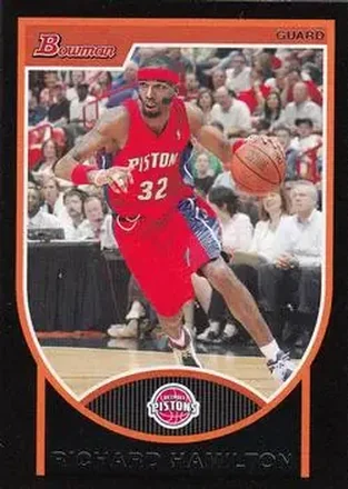 2007-08 Bowman #49 - Rip Hamilton - Detroit Pistons