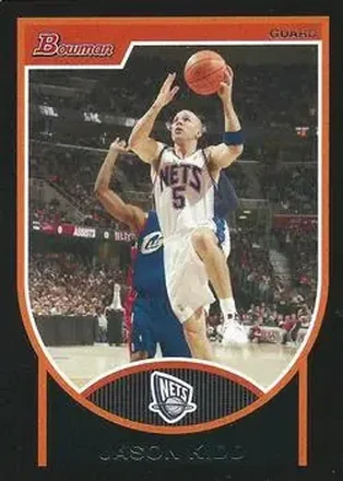 2007-08 Bowman #55 - Jason Kidd - New Jersey Nets