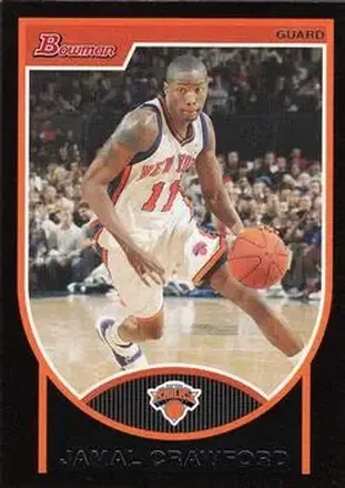 2007-08 Bowman #66 - Jamal Crawford - New York Knicks