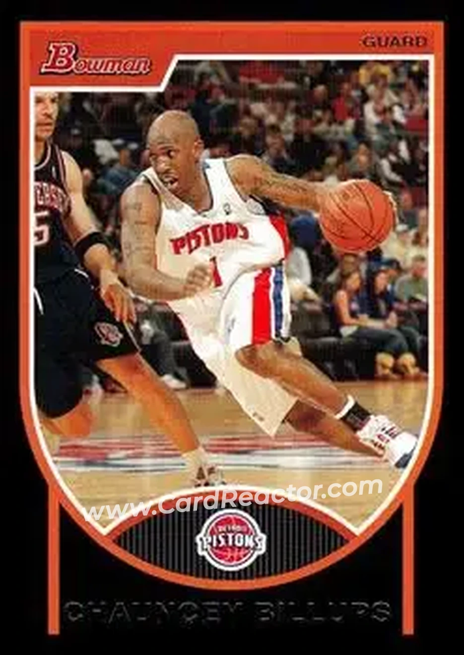2007-08 Bowman #68 - Chauncey Billups - Detroit Pistons