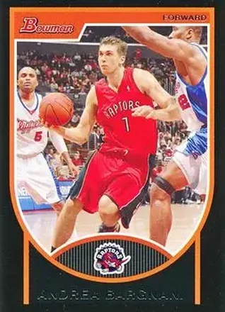 2007-08 Bowman #70 - Andrea Bargnani - Toronto Raptors